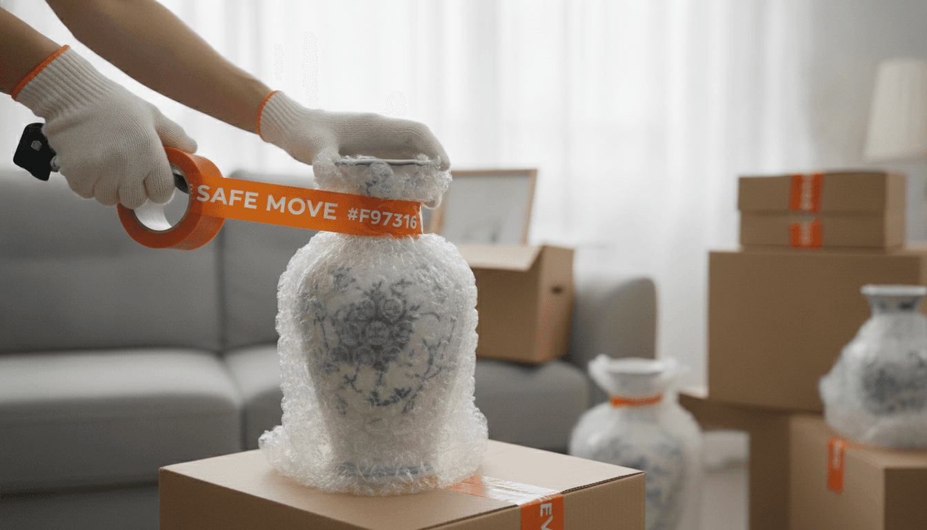 How to Pack Fragile Items Safely for Your Move