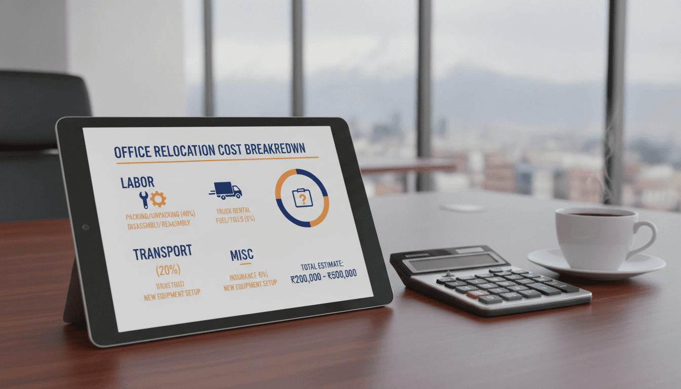 Office Moving Cost Breakdown: What Nepal Businesses Should Expect
