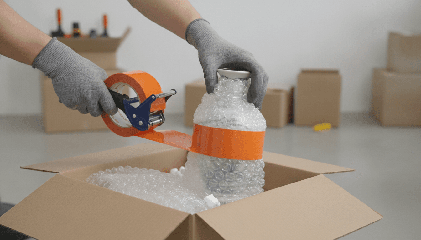 Careful packing
